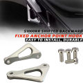 NEW Motorcycle Truck Accessories: CNC Rear Racing Tie-Down Anchor Hook For S1000RR (2019-2023) & S1000R (2021-2023).