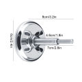 50~800°F Stainless Steel Barbecue Thermometer Tempered Glass Surface Long Life For Outdoor Camping Barbecue Essential Tools. 