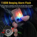 BORUiT V20 Keychain EDC LED Flashlight Head Swivels Type-C Rechargeable Magnet Torch Buzzer Work Light with Clip Magnet Lantern. 