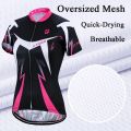 X-TIGER Women's Cycling Jersey Summer Breathable Quick-drying Bicycle Shirt TMB Mountain Road Cycling Clothing. 