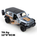 (Bagged) 1:36 Scale Three-Door Classic Pullback Die-Cast Model Car, Simulated Off-Road Vehicle, Children's Toy, Car Ornament. 