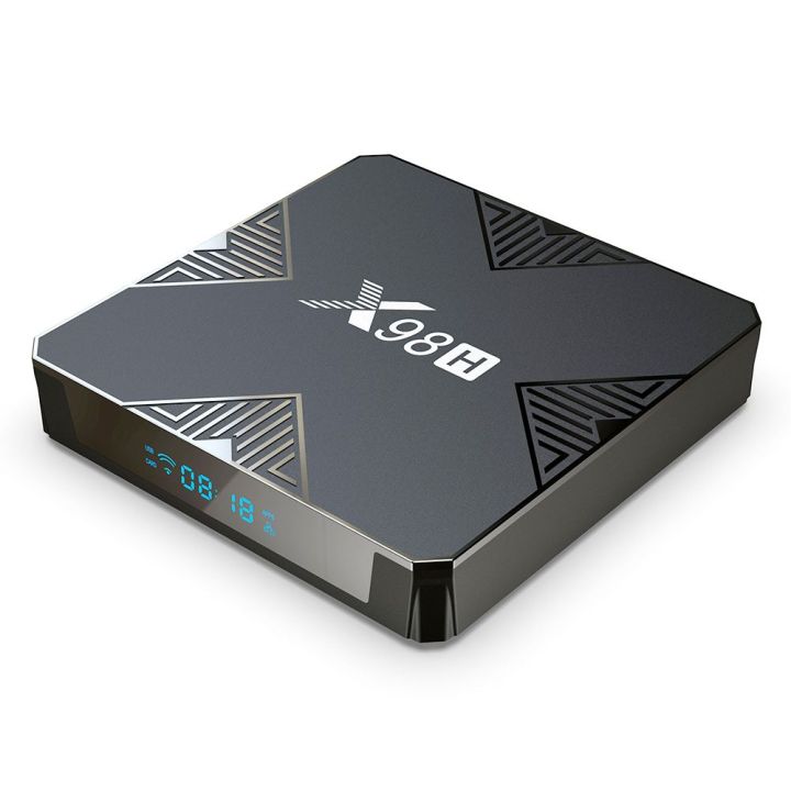 TV Box Android 10.0, X98H Android TV Boxes 4GB RAM 32GB ROM H616 Quad-core 64-bit