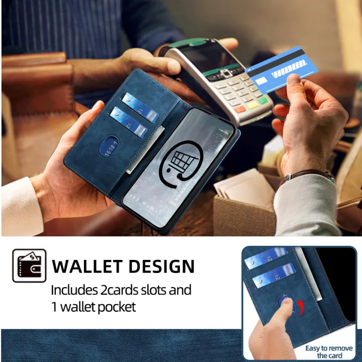 Leather%20Magnetic%20Flip%20Cover%20Phone%20Case%20for%20itel%20A50%20%5BRFID%20Blocking%5D%20Shockproof%20Protection%20Stand%20Holder%20PU%20Leather%20Case%20-%20Image%206