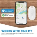 GPS Tag For Children/Elder Smart AirTag Mini Pet Tracker Bluetooth Smart Tag Car Lost Tracker For Apple IOS System Find My. 