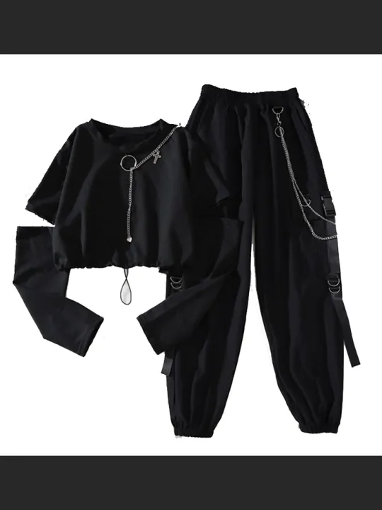 Spring%20Autumn%20Women%20Harajuku%20Cargo%20Pants%20Handsome%20Cool%20Two-piece%20Suit%20Chain%20Long%20Sleeve+Ribbon%20Pants%20-%20Image%207