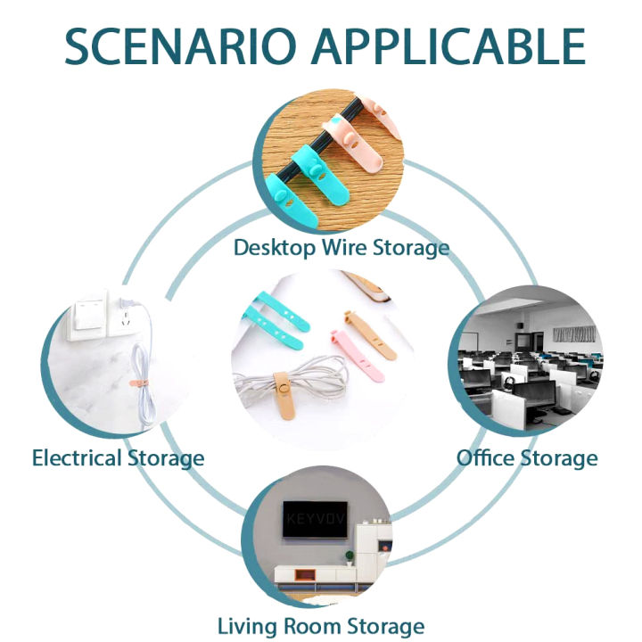 20/12/4PCS%20Cable%20Ties%20Cord%20Organizer%20Management%20Silicone%20Wire%20Holder%20Straps%20Zip%20Clips%20Reusable%20Tie%20Wraps%20Keeperwinder%20%20-%20Image%204