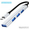 Mobile Phone Computer Type C One Drag Four Expanders High Speed Transmission USB Dock Multi Function Wire Divider. 