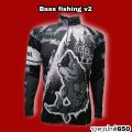 Fashion outdoor sport fishing shirts JK Thailand bass fishing v.2 anti UV 80-90% colors breathable quick dry men and women. 