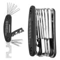 16-in-1 Socket Wrench Set Portable Folding Screwdriver Multi-Tool Compact EDC Repair Kit for Electronics & Bicycle Easy to Use. 