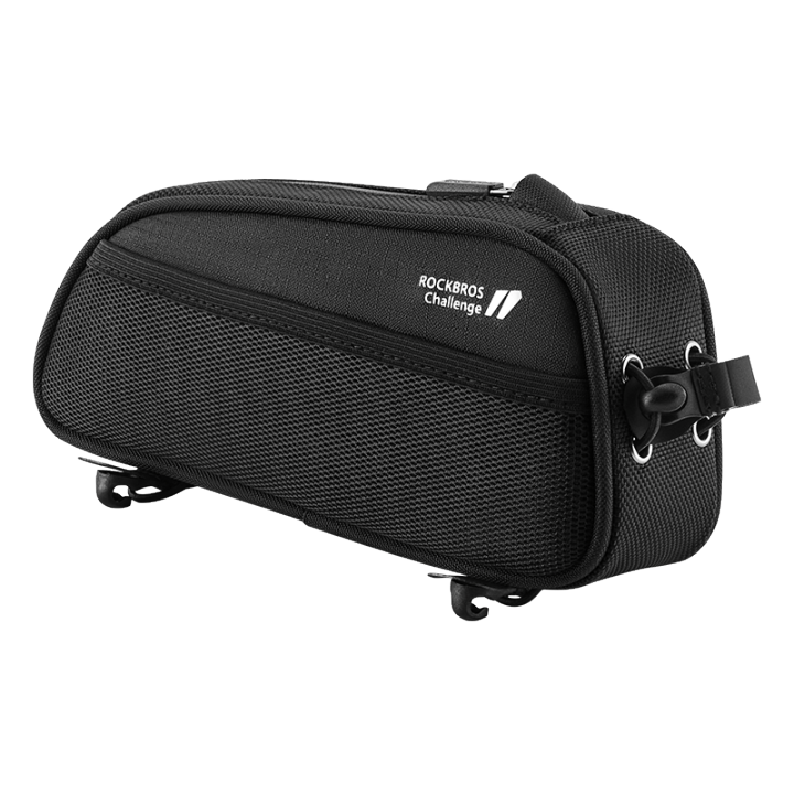 ROCKBROS%20Bicycle%20Bag%201.3L%20Portable%20Frame%20Front%20Tube%20Cycling%20Bag%20Waterproof%20MTB%20Road%20Bicycle%20Pannier%20Black%20With%20Headphone%20Jack%20-%20Image%207