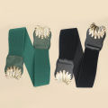 High Elastic Women's Belt Bohemian Elastic Pu Belt Women's Elastic Tight Waist Belt Jeans Dress Elastic Wide Belt.