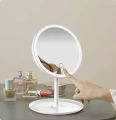 Rechargeable LED Makeup Mirror Vanity Mirror With Stand 90 Degree Swivel & Touch Screen Dimming, Detachable Portable Traveling Mirror. 
