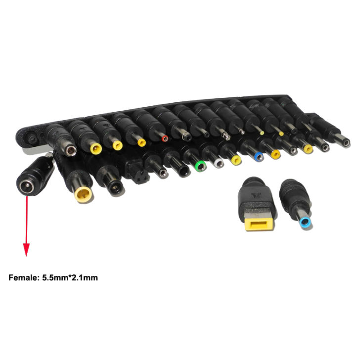 30pcs%20Universal%20Laptop%20Dc%20Power%20Supply%20Adapter%20Connector%20Plug%205.5*2.1mm%20Female%20Jack%20for%20%20Acer%20%20Notebook%20Charging%20Plug%20-%20Image%203