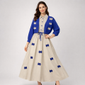 Dealistaan Classic Wine Bow Embellished Maxi Eid Collection 2026 – Luxury Elegant Long Maxi Dress for Women & Girls | Wedding Party Wear | Formal Evening Dress | Trendy Designer Maxi | All Sizes. 