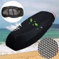 Motorcycle Electric Bike Seat Cover Summer Breathable 3D Mesh Fabric Anti-skid Pad Scooter Seat Covers Cushion Net Cover Tools. 