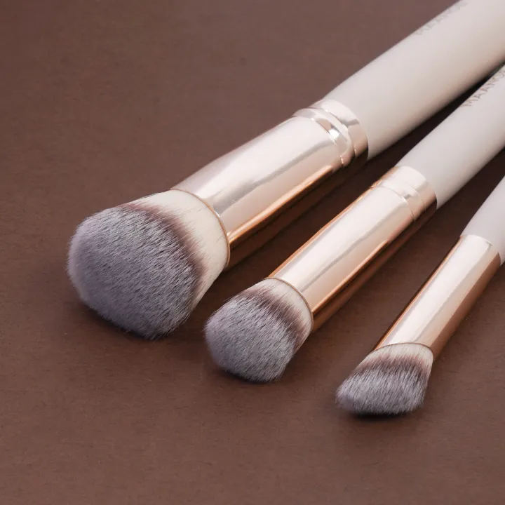 Maange%203Pcs%20Makeup%20Brushes%20+%202Pcs%20Triangle%20Powder%20Puff%20Set%20Concealer%20Eye%20Shadow%20Makeup%20Brush%20Blending%20Cosmetic%20Beauty%20Tools%20-%20Image%203