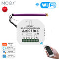 WiFi Mini Smart Curtain Switch Module Roller Blinds Shutter Motor Smart Life Tuya APP Remote Control Work with Alexa  Home. 