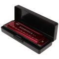 Harmonica Key of C 10 Hole Diatonic Harmonica C with Case for Beginner Students Kids Gift with Case. 