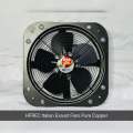 EXHAUST FAN METAL BLACK 12",10”,8”inch ITALIAN MOTOR FRONT GRILL. 