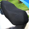 Summer Cool 3D Mesh Motorcycle Seat Cover Breathable Scooter Seat Covers Cushion Anti-Slip cover Grid Protection pad.