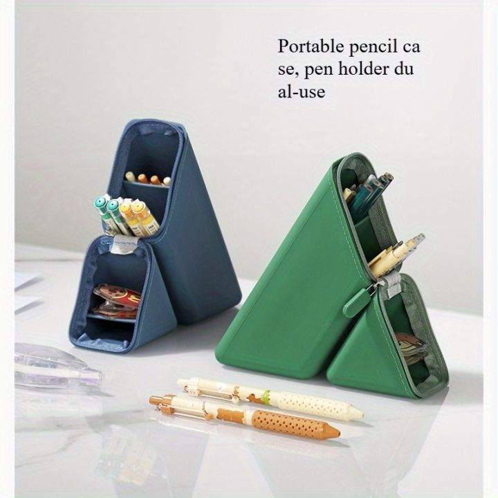 Silicone%20Pen%20Holder,%20Desktop%20Office%20and%20Study%20Pen%20Cup,%20Foldable%20Pen%20Organizer,%20Large-capacity%20Expandable%20Vertical%20Pencil%20Case%20-%20Image%202