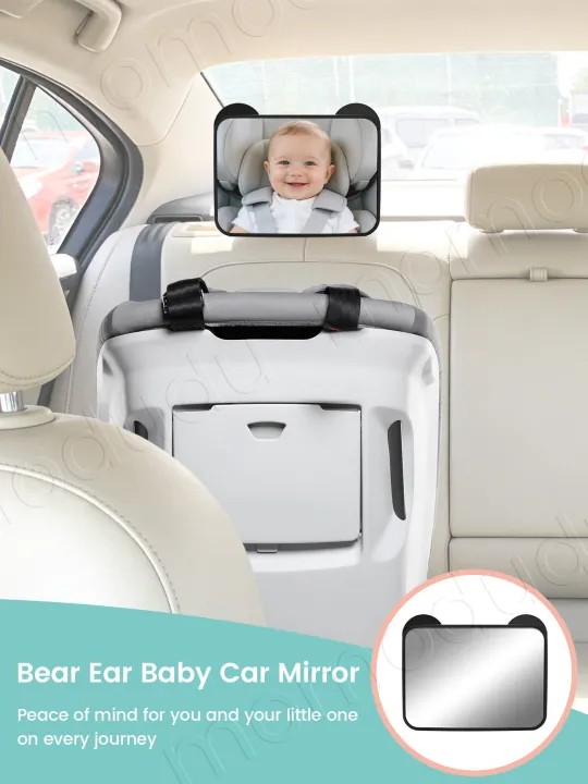 Adjustable%20Wide%20Car%20Rear%20Seat%20View%20Mirror%20with%20Bear%20Ear%20Baby/Child%20Seat%20Car%20Safety%20Mirror%20Monitor%20Headrest%20-%20Image%206