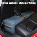 Car Front Slope Pad Inflatable Stool Travel Bed Seat Gap Padding Air Mattress Self-driving Traveling Car Universal Accessories.