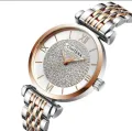 New Women Watches Fashion Rose Gold Luxury Lady Watch For Women Business Wrist Watch. 