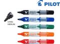 Pilot marker pen /Pilot V Board Master White Board Marker Pen Medium ( Chisel Tip ). 