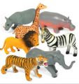 Wild Animals Kingdom Figures Model Toy 6 Piece's. 