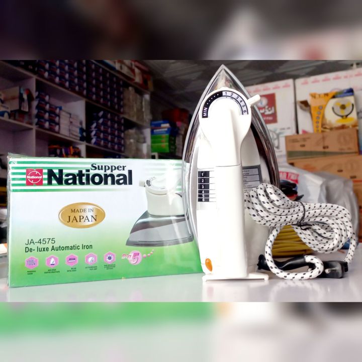 National Super JA - 4575 De - Iuxe Automatic Iron  Power Full press  heavyweight