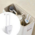 Toilet Solid Dispenser Tank Replacement Part, Plastic Material, Contemporary Design, No Electricity Required, Extended Cleaning.
