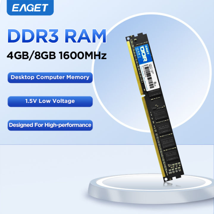 Eagle Ram Memory Eaget DDR3 PC RAM Memoria 4GB 8GB 16GB 1600MHz DIMM Desktop Computer ...