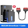 MUCAR DriverScan OBD2 Scanner Bluetooth, Bi-directional scan Tool OE Level All System Diagnostic Active Test 15 Service Function. 