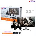 Hitech 22" Led Monitor With VGA & HDMI Supported  HiTech 22 Inch FHD Monitor. 