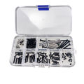 For Hyper Go MJX 1/16 16207 16208-09-10 H16 H16BM RC Car Spare Parts Remote Control Car Modification Screw Tool Accessories Box. 