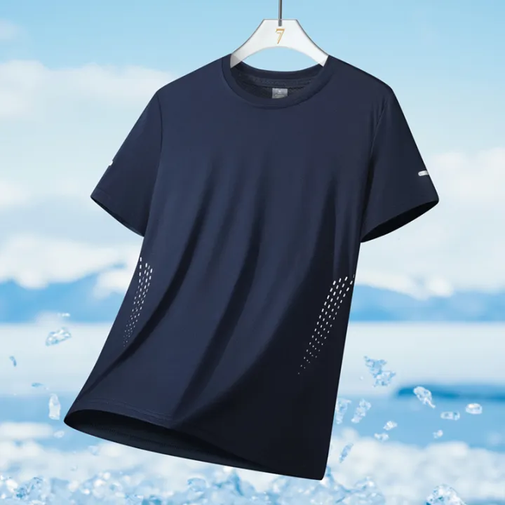 Running%20T-shirt%20Men%20Summer%20Ice%20Silk%20Thin%20Top%20Reflective%20Printing%20Quick%20Dry%20Short%20Sleeve%20Breathable%20Fitness%20Sports%20T-shirt%205XL%20-%20Image%207