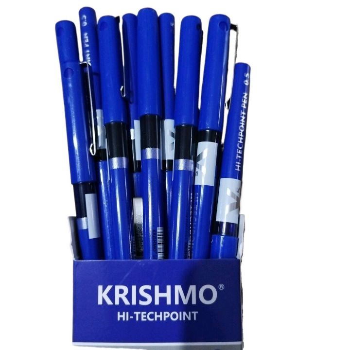 Hi Techpoint Roller Pen  0.5MM 12 Pcs Set