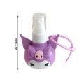 50ml Kawaii Anime Sanrio Spray Bottle Kuromi Cinnamoroll My Melody Student Travel Portable Cosmetics Perfume  Press Bottl. 