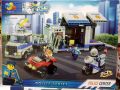 Construction set City Police “Mobile command center” 2 in 1 .