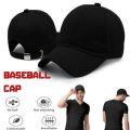 Baseball Caps Black for Mens Women Sports Cap Adjustable Cotton Baseball Cap Casual Summer Hat.