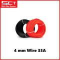 Solar Wire 4mm (Black). 