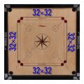 Good Quality Wooden Carrom Board [Size 32×32] With Free Goti & Stricker. 