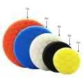 5Pcs Car Polishing Pad Kit 3/4/5/6/7 Inch Self-Adhesive Buffing Wheel Car Detailing Waxing Sponge Pads Auto Care Cleaning Tool. 