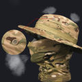  Boonie Cap Balaclava Hat Suit Foldable Soft Hat Outdoor Hunting Fishing Wide Brimmed Hat Sunscreen Caps. 