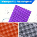 Outdoor Picnic Camping Mat Beach Moisture-Proof Foldable XPE Cushion Hiking Portable Small Mats Egg Trough Waterproof Pad.