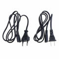 1m EU US AC Power Cable 2pin IEC C7 Power Extension Cord For PSP PSV PS2 PS3 Portable Radio Laptop CD Player.