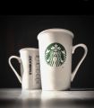 Starbucks Ceramics Coffee Cup with Starbucks logo. 