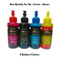 ECO TONE COLOR BOTTLE PACK, PREMIUM PHOTO QUALITY DYE INK, Professional INK Quality. 