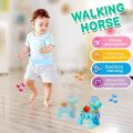 Walking Horse Toy with Lights and Sound, Musical Toys Battery Operated Cute Pony Sound Toy, Horse Animal Toy with Sound Multi Color (Dancing Walking Horse). 